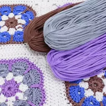 Великолепный шнур для бисера, сотканный вручную, удобный сенсорный плетение