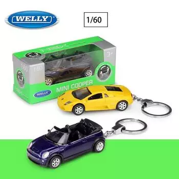 Велли 1:60 масштабов Lamborghini Bat, модель автомобиля из сплава, брелок для литья под давлением, металлические игрушечные автомобили, модель автомобиля, коллекция высокой имитации, детские подарки