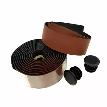 VELO Leather Bar Tape Brown 06-BROWN BT-VL-M001