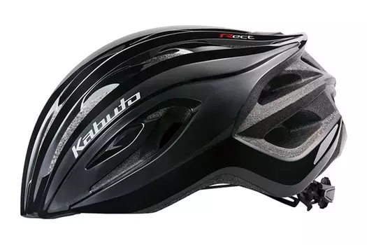 Велошлем OGK KABUTO RECT, Черный, Размеры M/L (Окружность головы 57-60 см) чёрный