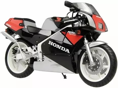 Велосипед Aoshima Bunka Kyozaisha серии Honda 1989 NSR250R, пластиковая модель 1/12 № 60