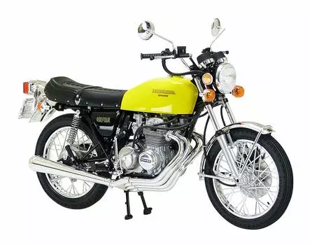 Велосипед Aoshima Bunka Kyozaisha серии Honda 398cc, пластиковая модель 1/12 № 30 CB400FOUR-I/II