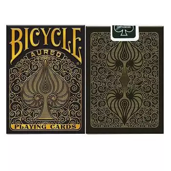 Велосипед Aureo Black Игральные карты Колода Карточные игры Волшебные трюки