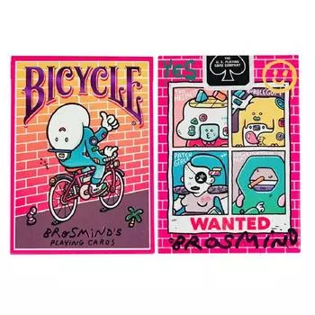 Велосипед Brosmind Четыре банды Игральные карты Колода USPCC Карточные игры Волшебные трюки