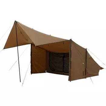 Велосипед DOD в детском велосипеде подходит для палатки Tarp Solo Tent Компактное встроенное хранилище T1-053-CA жёлтый