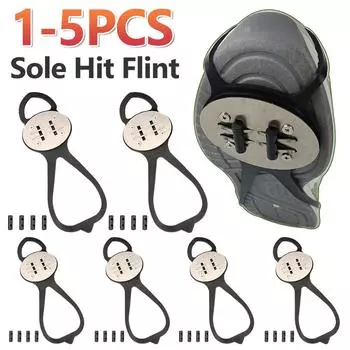 Велосипед Мотоцикл Подошва Шлифовальная Искра Открытый Магниевый Стержень Ножной Тормоз Земля Искра Кремень Модернизация Велосипед Искра Велосипедный Чехол Для Обуви