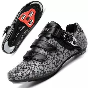 Велосипед SPD Велосипедный шоссейный велосипед, совместимый с велосипедом MTB, быстросъемный набор шипов 203White38 [SEROUNY] Обувь, Обувь, SPD/SPD-SL, Обувь, Шнурки,