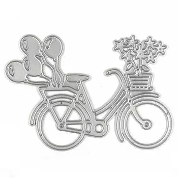Велосипед Тиснение папка Сова Цветок Спасибо Танцы Штампы Для скрапбукинга штампы металлические Вырубные штампы Олень Балет