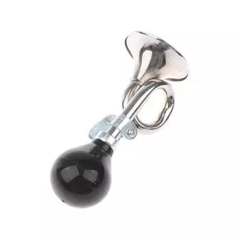 Велосипед Улитка Воздушный звуковой сигнал Громкий полный рот Велосипедный велосипед Ретро Горн Труба чёрный