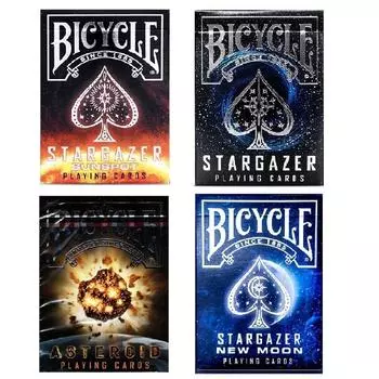 Велосипед Звездочёт Игральные карты Колода Волшебные карты Волшебные трюки Stargazer