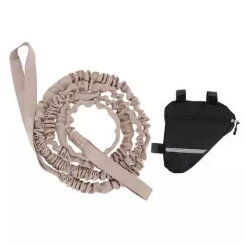 Велосипедная буксировочная штанга Нейлоновый материал Растягивающаяся конструкция Естественная длина 2,7 м Портальный велосипедный буксировочный трос для хаки