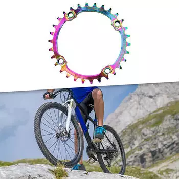 Велосипедная цепная звездочка Велосипедная цепная звездочка круглая 104BCD алюминиевая 7075 звездочка детали цепное кольцо для 30T