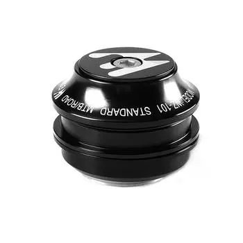 Велосипедная гарнитура 44 мм, двойная конструкция подшипников, алюминиевый сплав, велосипедный аксессуар, велосипедная гарнитура чёрный