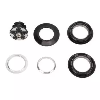 Велосипедная гарнитура RISK из алюминиевого сплава с двойным герметичным подшипником для прямой трубы 44 мм для горного велосипеда