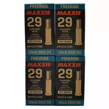 Велосипедная камера Maxxis FREERIDE Schrader 29x2,2-2,5 AV, 4 упаковки, STB2039-4