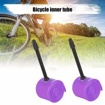 Велосипедная камера TPU для клапана Presta 700x23/25/28C Велоспорт MTB шоссейный оранжевый