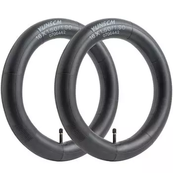 Велосипедная камера YunSCM американского типа, камера для покрышки, камера для покрышки, велосипедная камера, камера 16 дюймов, 2 шт., камера 16x1,5, камера 16x1,75, камера 16x1,5/1,75, 32 мм,
