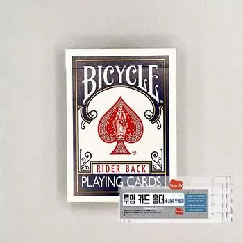 Велосипедная карта 808 Rider Bag Blue Transparent Holder Set