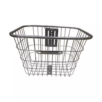 Велосипедная корзина, руль, металлический, простая установка, велосипед, велоспорт, походы, езда