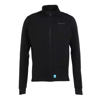 Велосипедная куртка Element Jacket 2021 года, черная, рассчитанная на размер M [Shimano] (Европейский размер) Рост 172-178см чёрный