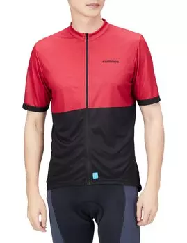 Велосипедная майка Element Jersey Red L Estimated [SHIMANO] Мужская (Европейский размер) Рост 177-183см красный