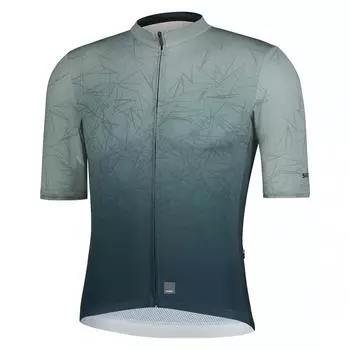 Велосипедная майка SHIMANO Breakaway Jersey 2023 Модель Moss Green M (Европейский размер) Расчетная высота: 172-178см