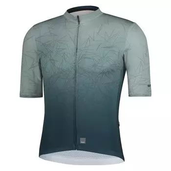 Велосипедная майка SHIMANO Breakaway Jersey 2023 Модель Moss Green M (Европейский размер) Расчетная высота: 172-178см