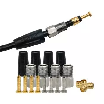 Велосипедная масляная игла с оливковой головкой BH90 /BH59 Трубка Трубка Масло Гидравлический дисковый шланг Прижимное кольцо T Тормозные аксессуары