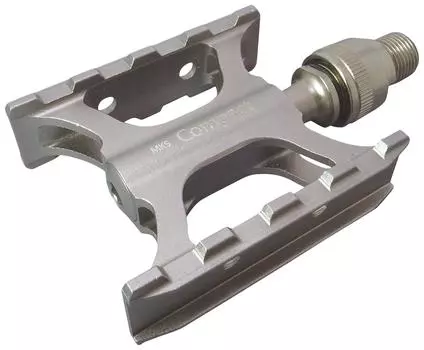 Велосипедная педаль Mikashima Compact Ezy Grey (МКС) (Компактный, легкий) серый