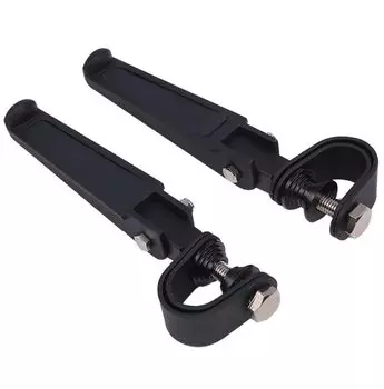 Велосипедная педаль, подножка, защита двигателя KRB229 [Avan Knight] (черный)