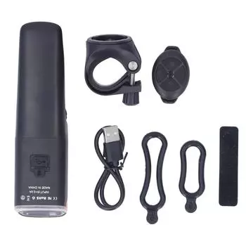 Велосипедная передняя фара 1000 лм с дистанционным управлением USB светодиодная безопасная велосипедная передняя фара для шоссейных гор и ночных поездок