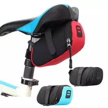 Велосипедная передняя верхняя трубчатая сумка, велосипедное седло, складная сумка для хранения подушки сиденья для верховой езды