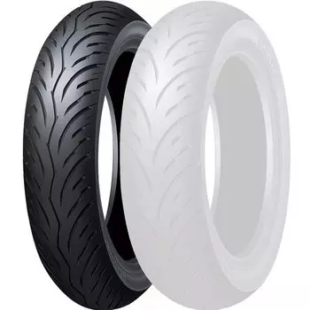 Велосипедная покрышка DUNLOP SCOOT SMART2 передняя 55P бескамерная тип 339124 110/90-13M/C (TL)