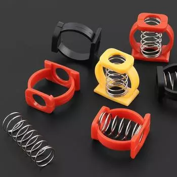 Велосипедная пряжка-параллелизатор Легкий Компактный размер Простая установка Легкое складывание без поворота Аксессуары для велосипеда Запчасти для велоспорта 2pcs чёрный