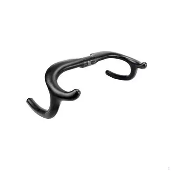 Велосипедная ручка из углеродного волокна для трекового велоспорта, вылет 31,8 мм, профессиональный легкий велосипед с вылетом 80 мм 370MM