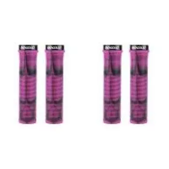 Велосипедная ручка, удобная, нескользящая, резиновая, для руля 22,2 мм (фиолетовый)