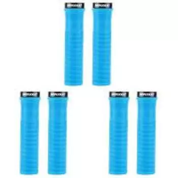 Велосипедная ручка, удобная, нескользящая, резиновая, для руля 22,2 мм (синий)