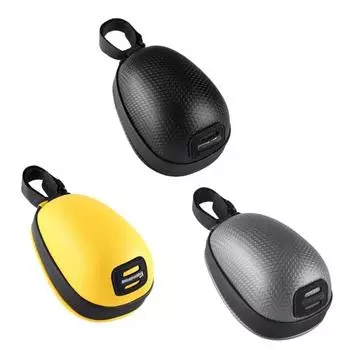 Велосипедная седельная сумка с твердым корпусом, мини-сумка на сиденье с водонепроницаемой застежкой-молнией, легкий компактный размер серый