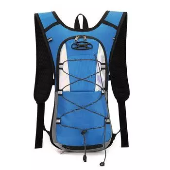 Велосипедная сумка Мужской рюкзак для активного отдыха Рюкзак для альпинизма Рюкзак с гидратором сапфир синий