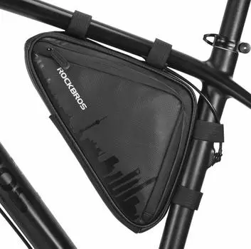 Велосипедная сумка ROCKBROS, сумка на раму велосипеда, сумка на верхнюю трубу для горных шоссейных велосипедов, водонепроницаемая, вместимость