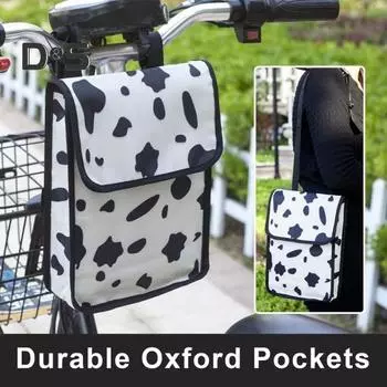 Велосипедная сумка с регулируемыми ремнями, водонепроницаемая, для руля, передняя труба, корзина, велосипедная сумка для горного велосипеда, рама, карман, плечевой рюкзак, велосипед L A