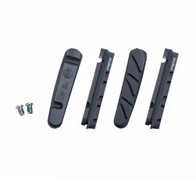 Велосипедная тормозная колодка Vision, карбоновый обод для тормозных колодок Shimano, карбоновый обод 4p, черный T-83 405-0016000170 чёрный