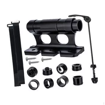 Велосипедная вилка Блокировка Крепление Велосипедное быстросъемное оборудование Багажник на крышу автомобиля Велосипеды чёрный