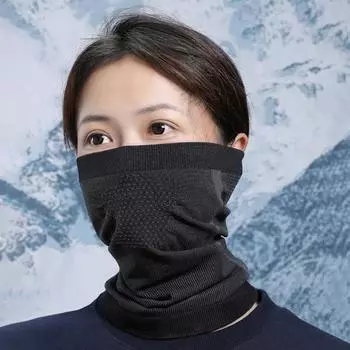 Велосипедная защита для лица дышащая зимняя холодная погода ветрозащитная для езды на мотоцикле, скутере теплая шея