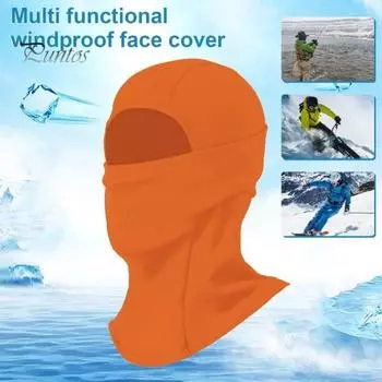 Велосипедная защита для лица теплая зимняя холодная погода для мужчин и женщин на открытом воздухе ветрозащитная полностью покрывающая шею балаклава капюшон бандана шарф синий