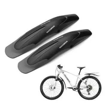 Велосипедное крыло ROCKBROS для горного велосипеда, крыло для кроссового велосипеда, 26-29 дюймов, регулировка угла наклона крыла, легко устанавливается, прочный, гибкий, Fr