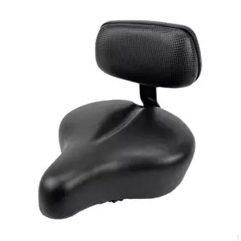 Велосипедное седло со спинкой, широкая комфортная подушка для трехколесного велосипеда, электрический горный велосипед 28cmx28.5cm