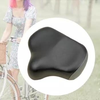 Велосипедное сиденье велосипедное седло для тренировок и отдыха на природе утолщенное дорожное универсальное удобное
