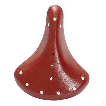 Велосипедное сиденье, винтажное противоударное пружинное седло из искусственной кожи, удобное прочное велосипедное седло