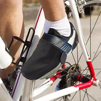 Велосипедные бахилы протектор получехлы спортивные шоссейные велосипедные термочехлы носок полупальцы Sbr EU Size 35 to 38